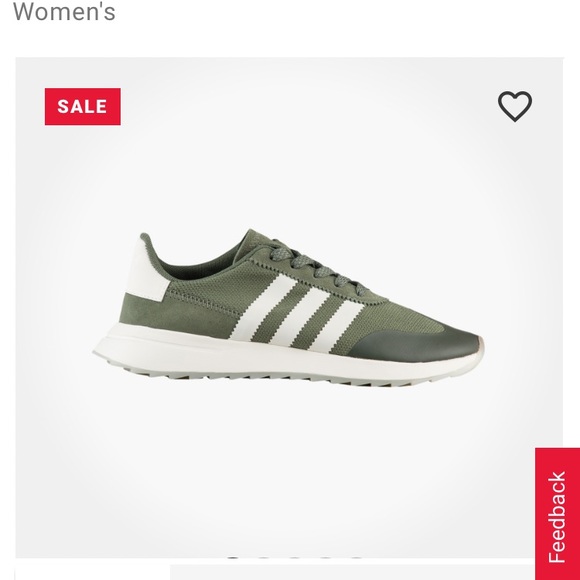 adidas Shoes - Adidas Flashback military green shoes